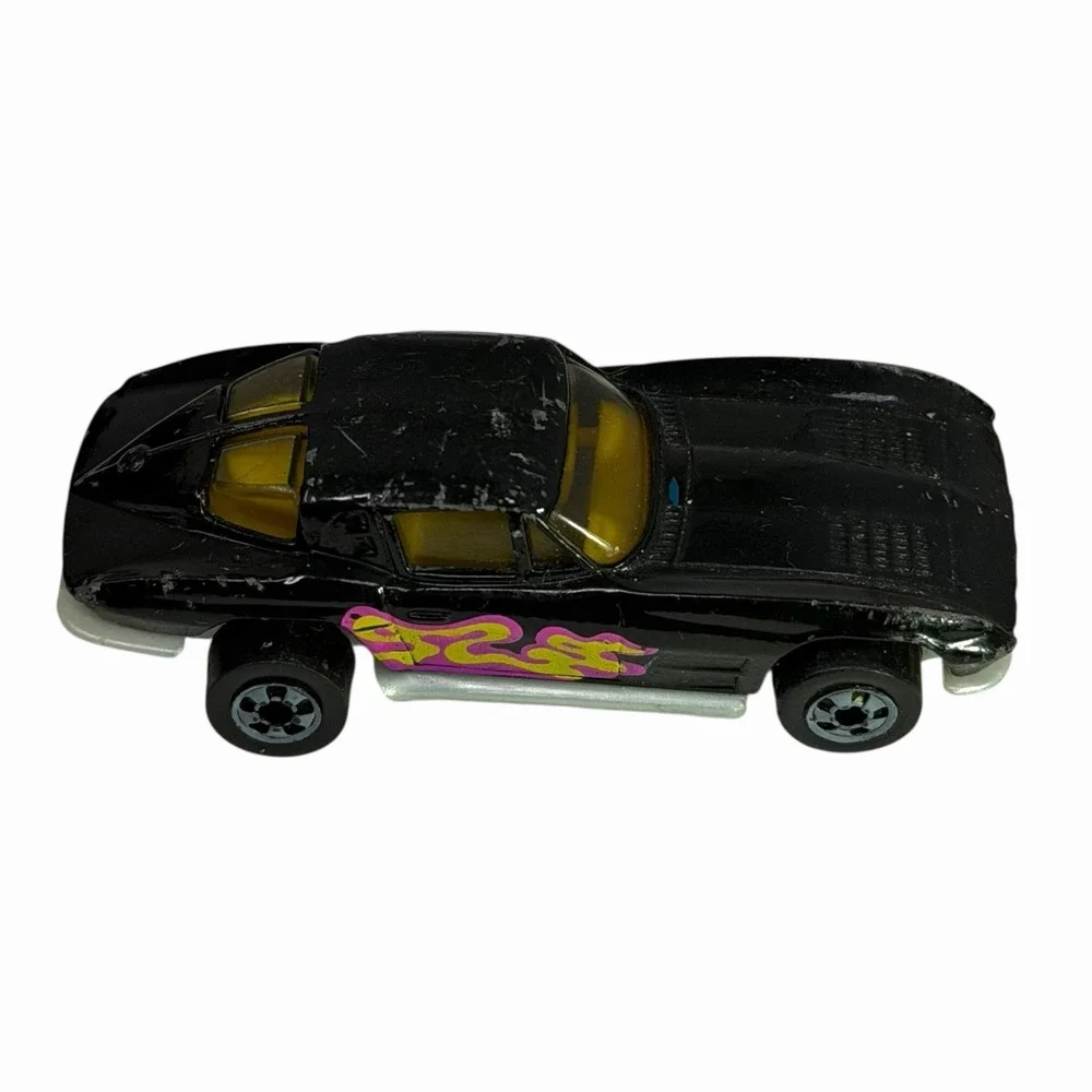 1979 Hot Wheels '63 Chevy Corvette Stingray Split Window‎ Black Diecast